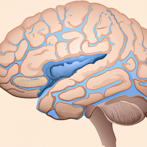 איור של מוח אנושי עם אזורים מודגשים המושפעים מהתנהגות אלימה